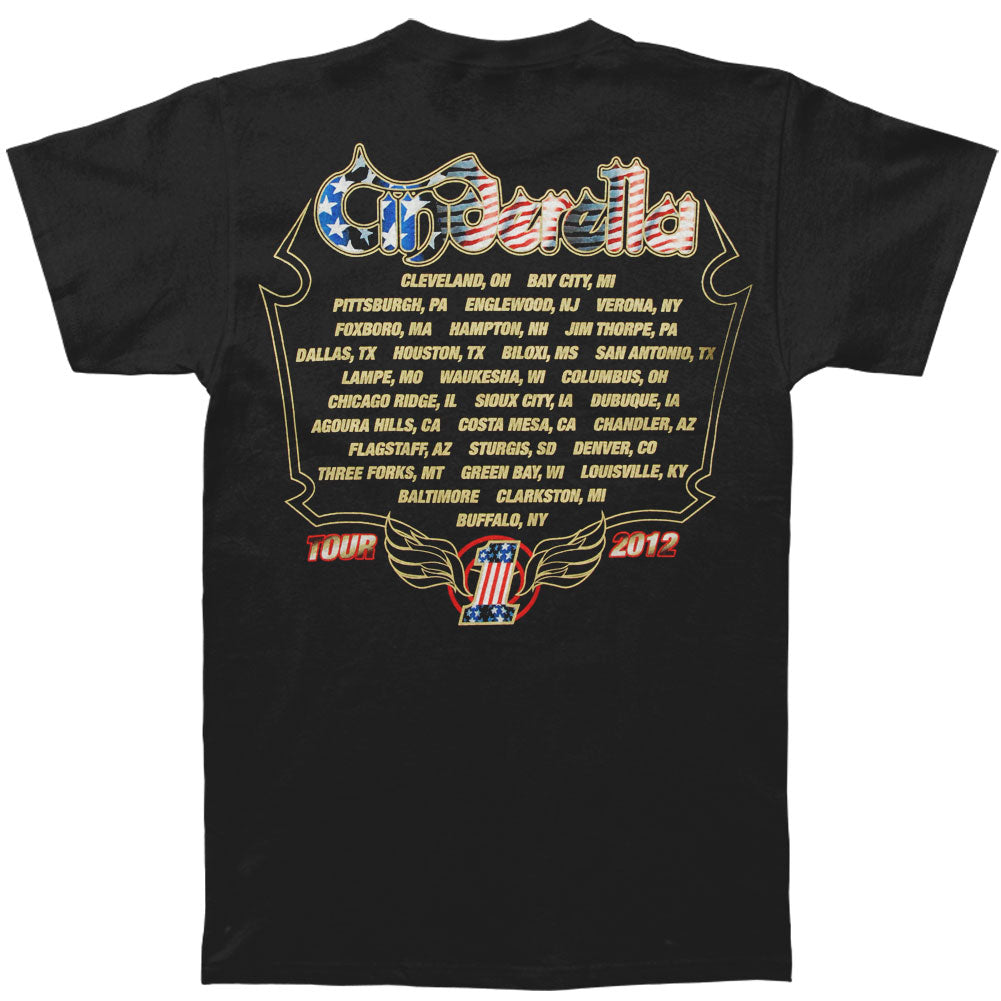 Cinderella Photo 2012 Tour T-shirt Back