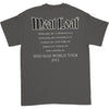 Mad Man World Tour 2012 T-shirt