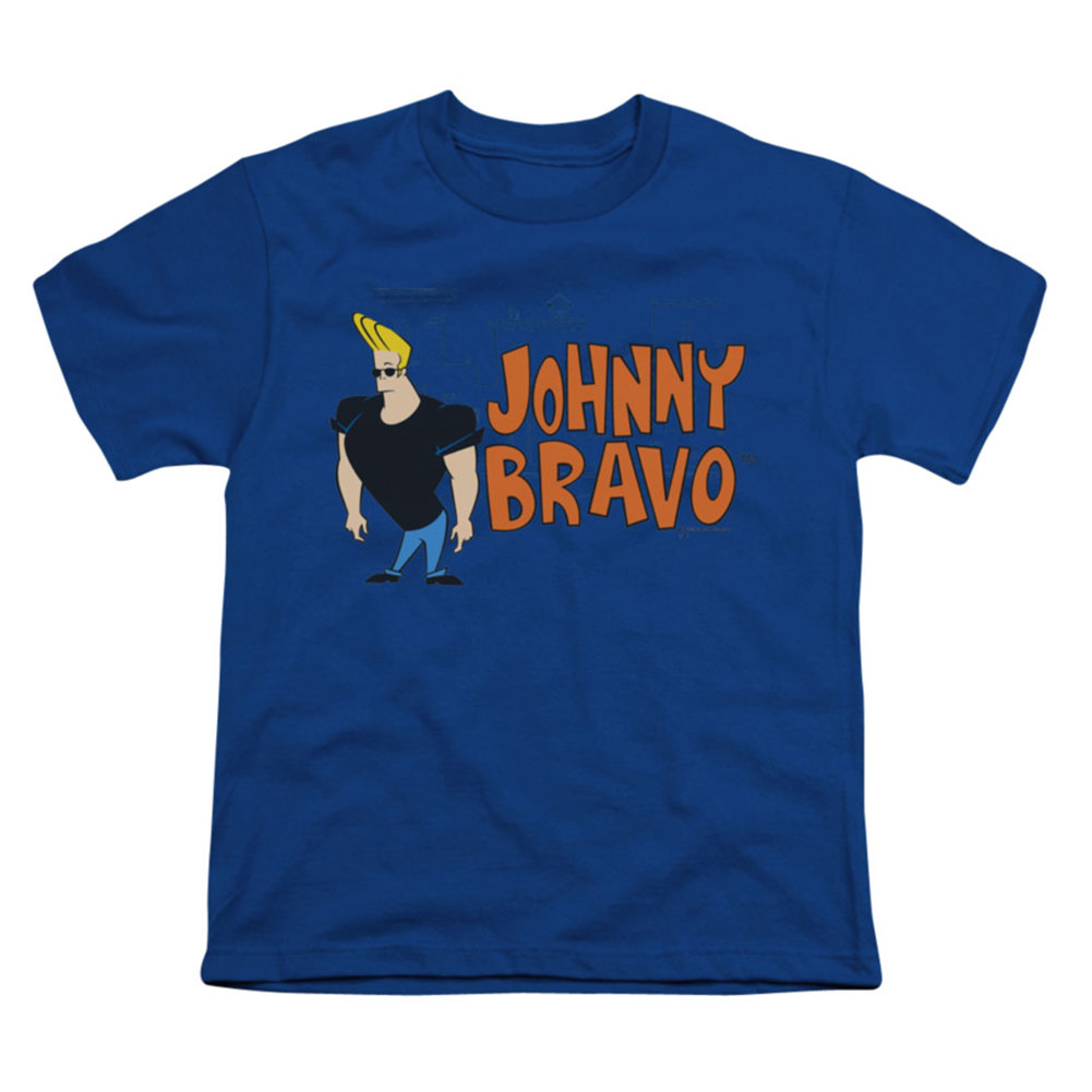 Johnny Bravo Johnny Logo Youth T-shirt