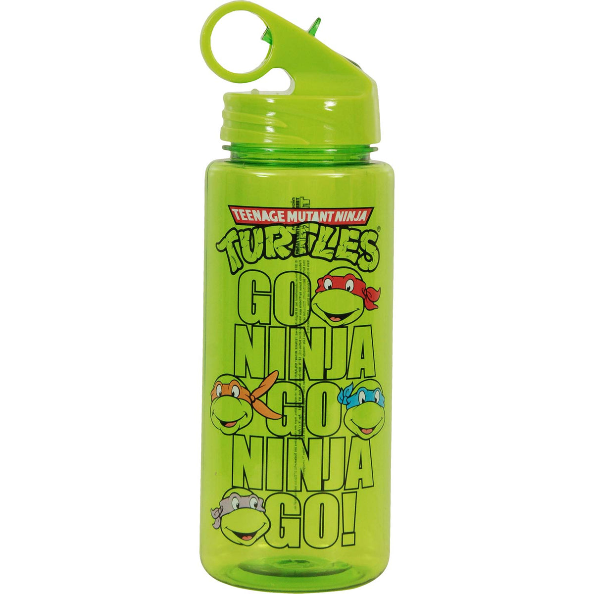 Teenage Mutant Ninja Turtles Go Ninja Go Water Bottle Front