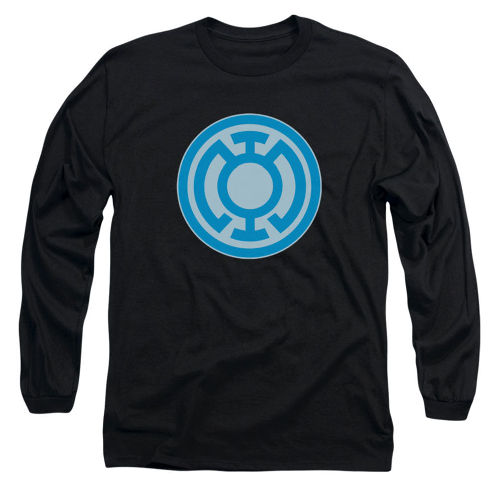 Green Lantern Blue Symbol Long Sleeve Front