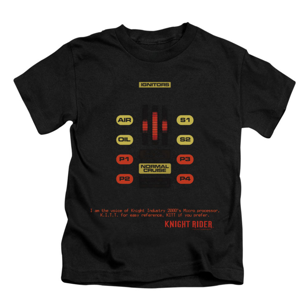 Knight Rider Kitt Consol Childrens T-shirt Front
