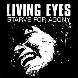 Living Eyes Starve For Agony Sticker Front