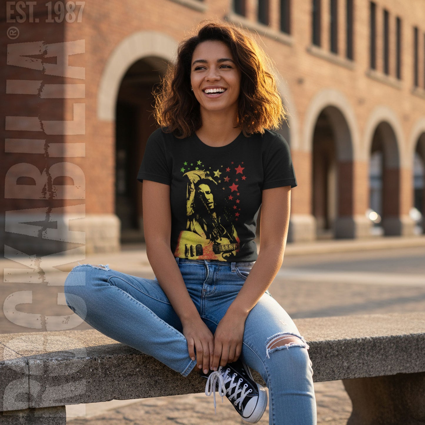 Bob Marley Lights Down Low Junior Top Alt 2