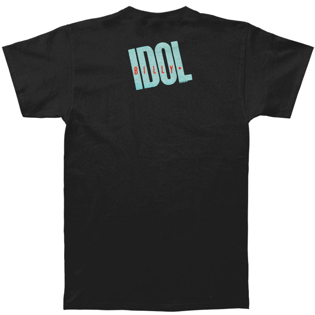 Billy Idol Shadow Photo Slim Fit T-shirt Back