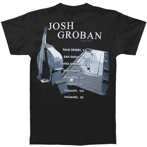 Josh Groban Before We Begin 2011 Tour Slim Fit T-shirt Back