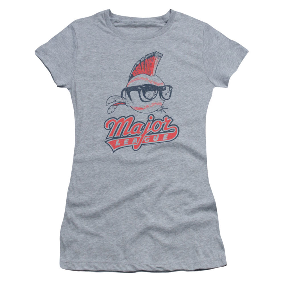Major League Major League Vintage Logo Cap Sleeve Junior Top