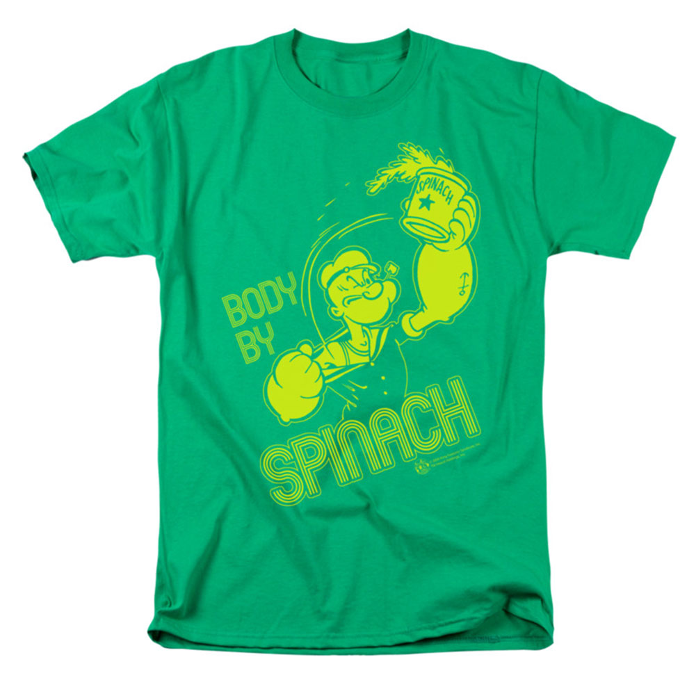 Popeye Body By Spinach T-shirt