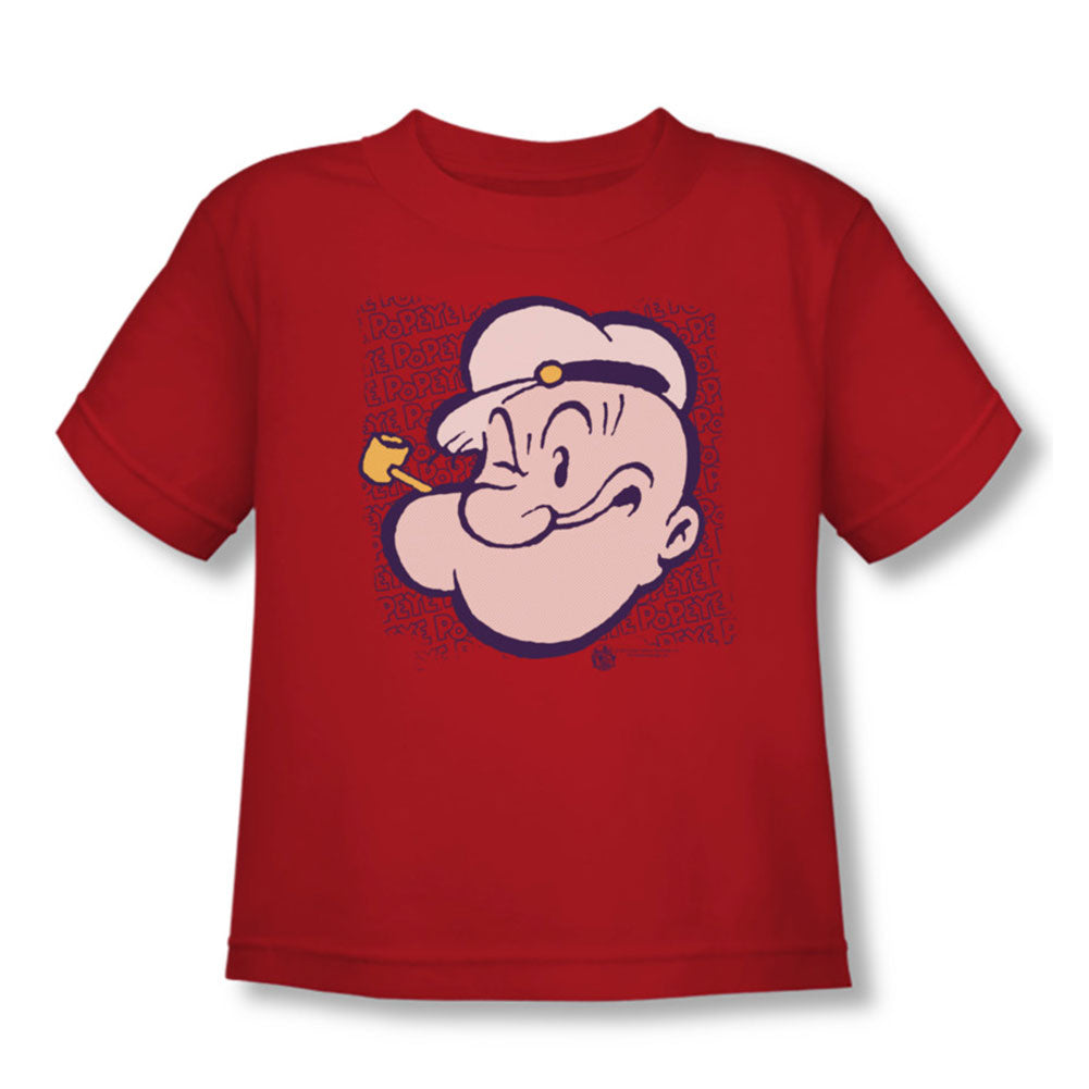 Popeye Head Childrens T-shirt Front