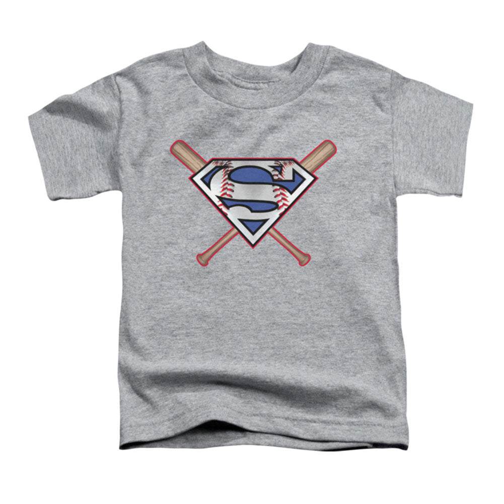 Superman Crossed Bats Childrens T-shirt