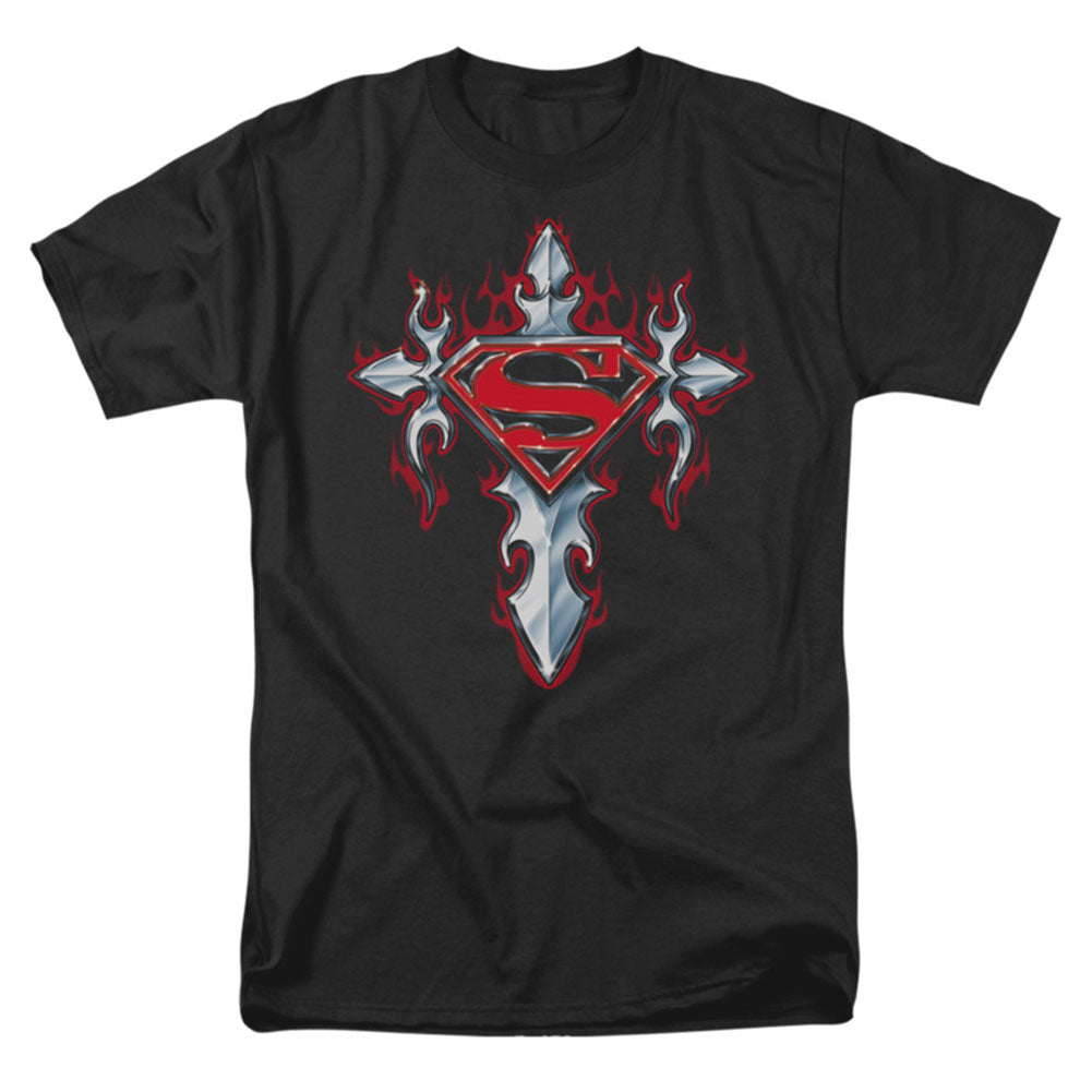 Superman Gothic Steel Logo T-shirt