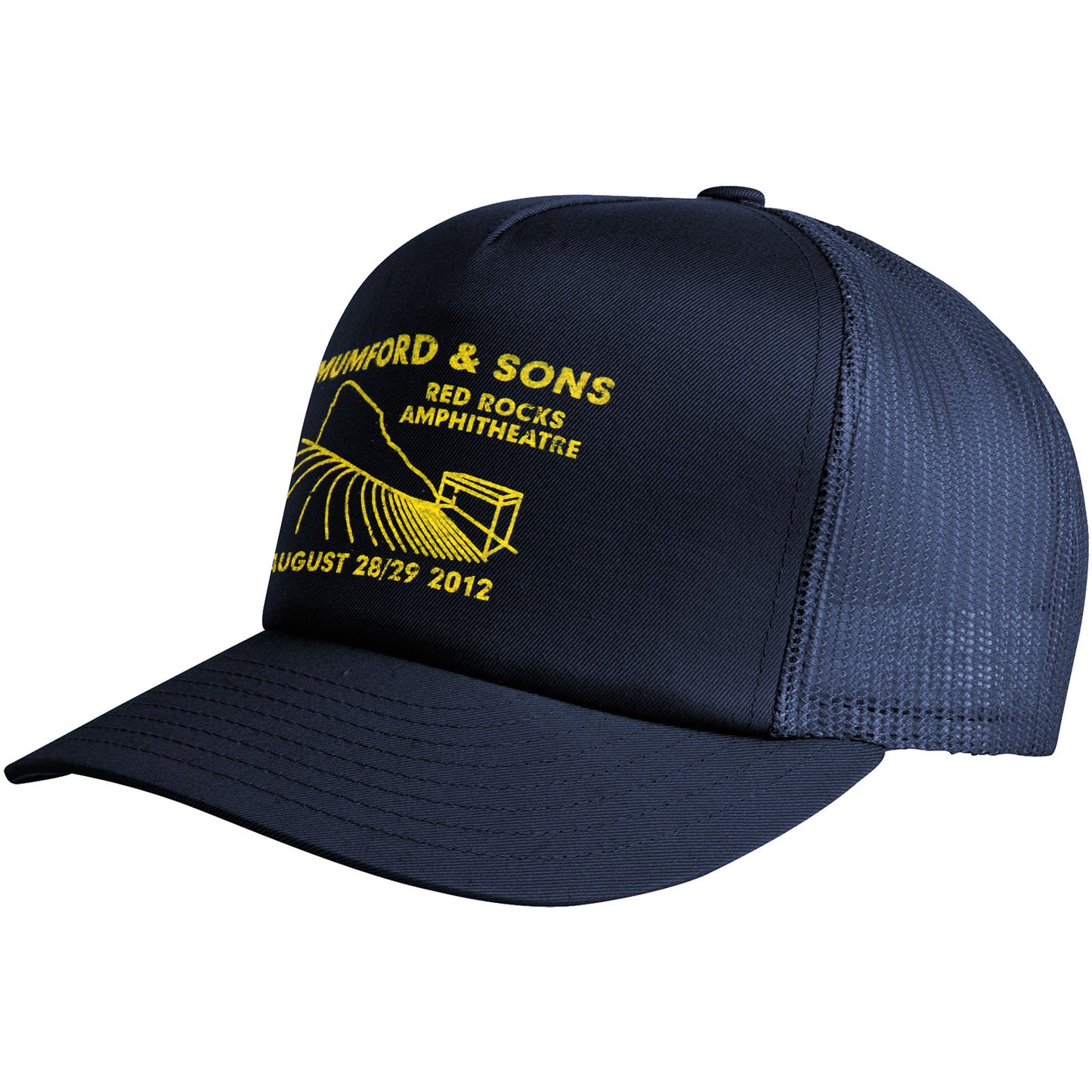 Mumford & Sons Red Rocks Trucker Cap Front