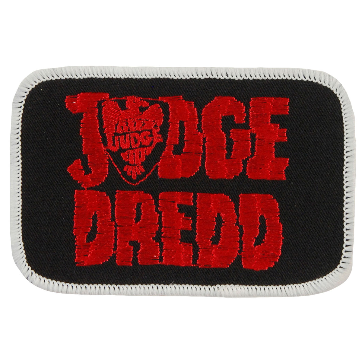 Judge Dredd Embroidered Patch Front