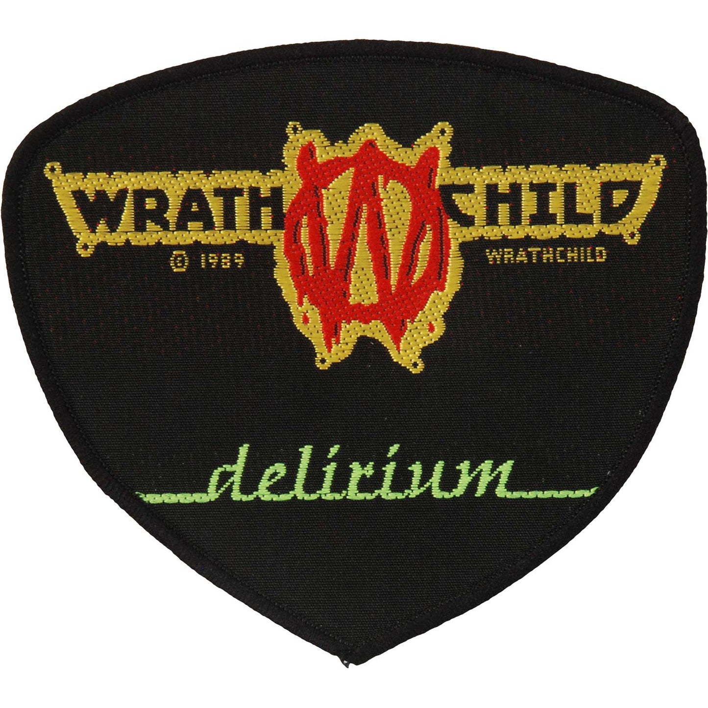 Wrathchild 1 Woven Patch