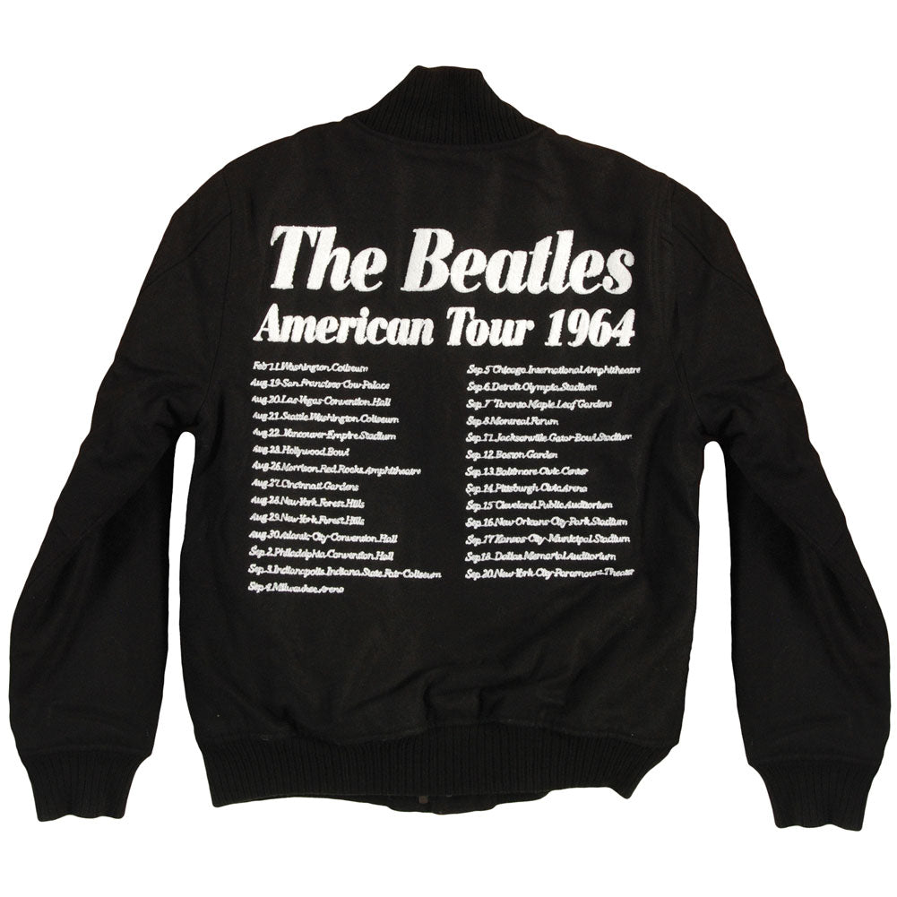 The Beatles 50: American Tour 1964 Varsity Jacket Back