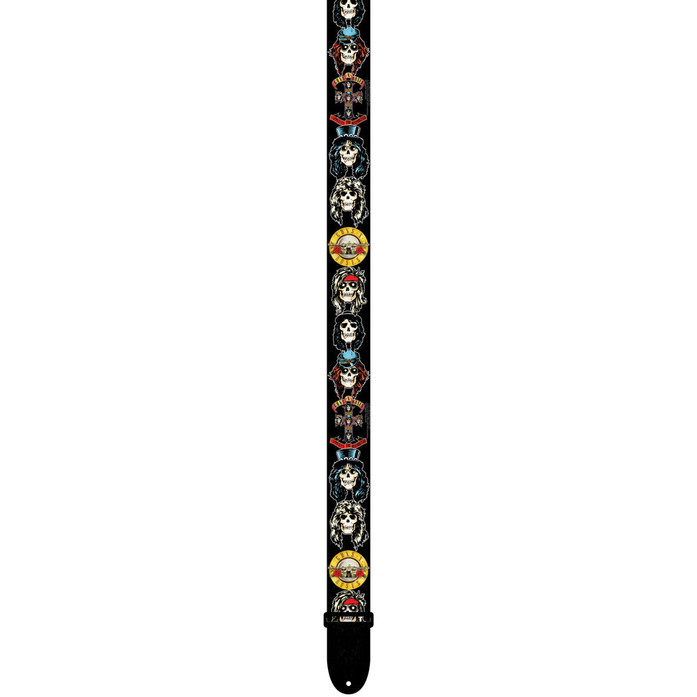 Guns N Roses Guitar Strap Front
