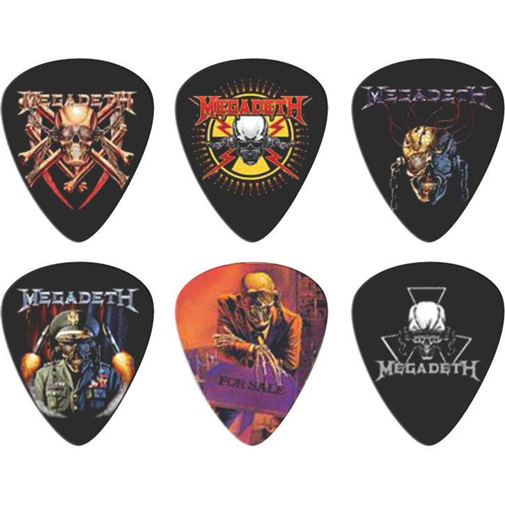 Megadeth Guitar Pick Front
