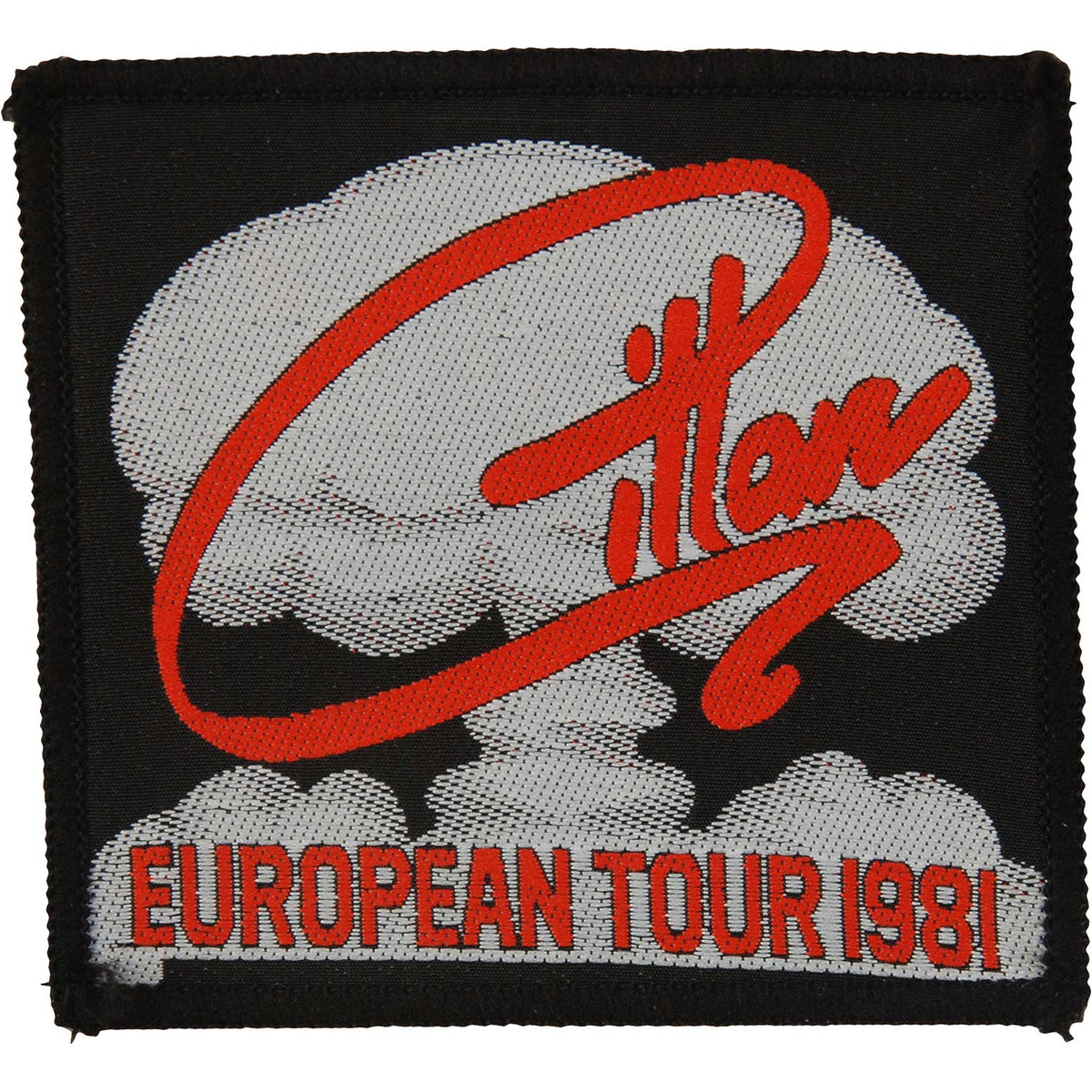 Gillan 1981 European Tour Woven Patch Front
