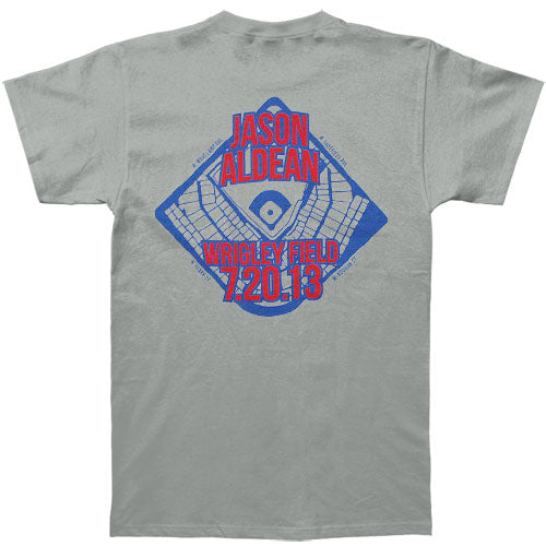 Jason Aldean Wrigley Event Slim Fit T-shirt Back