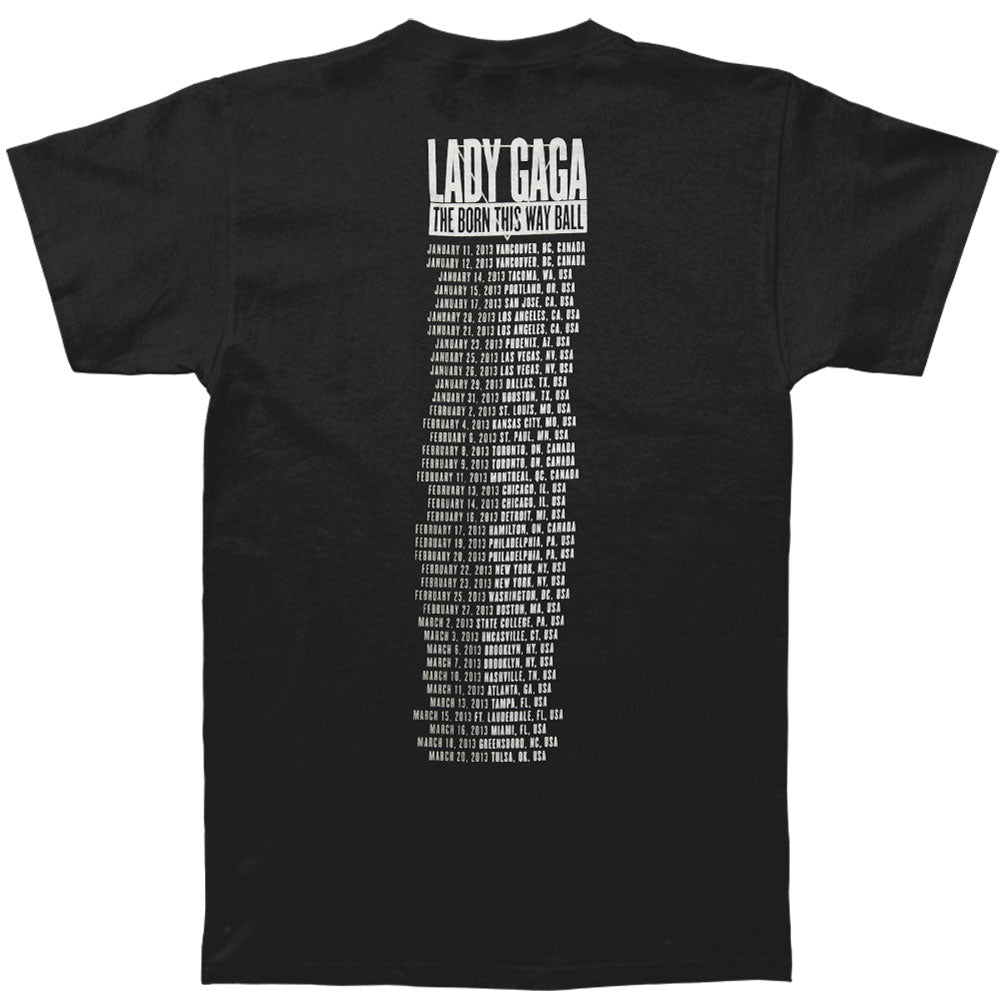 Lady Gaga On The Ground 2013 (Only 1 Availiable) T-shirt