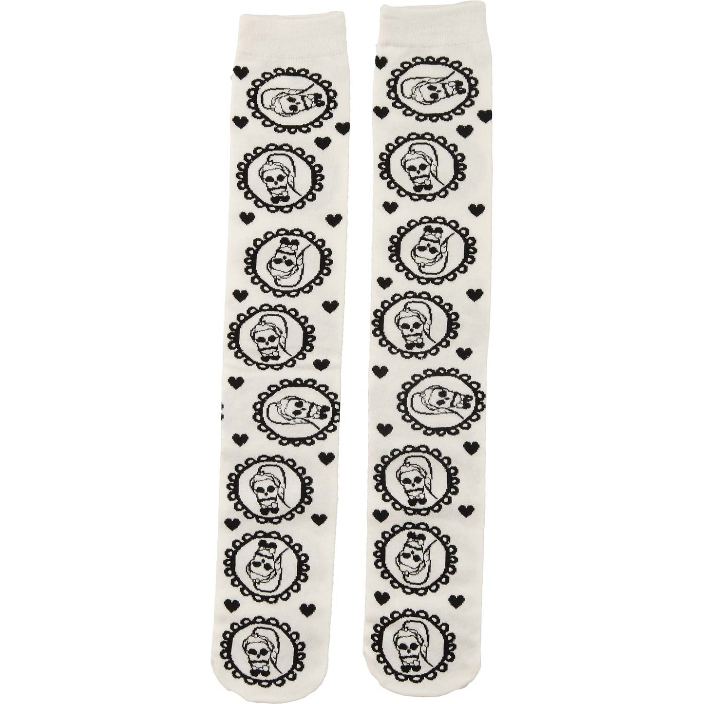 Lady Gaga Skeleton Socks Front