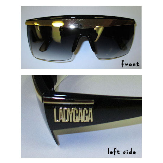 Lady Gaga Logo Sunglasses Front