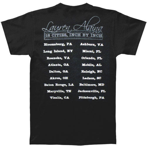 Lauren Alaina Inch By Inch Tour T-shirt Back