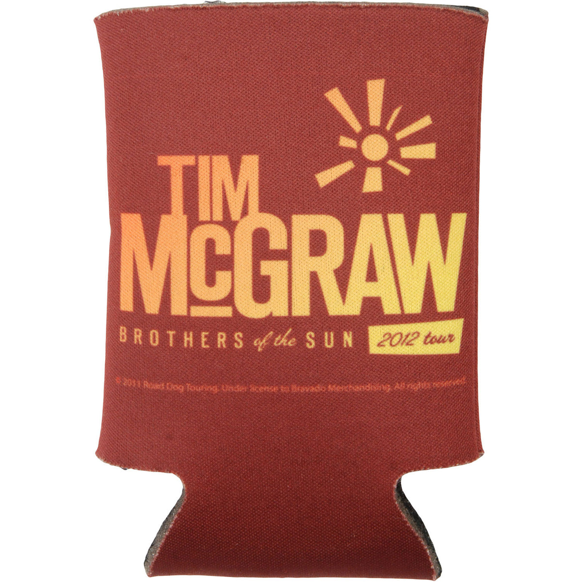 Tim Mcgraw Brothers Of The Sun Can Cooler Front