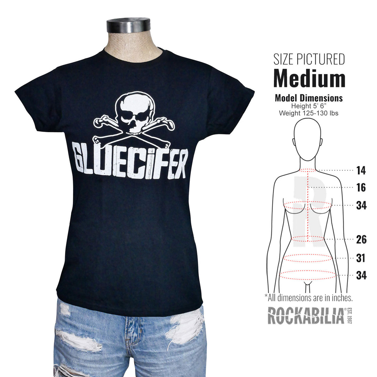 Gluecifer Skull Junior Top Alt 3