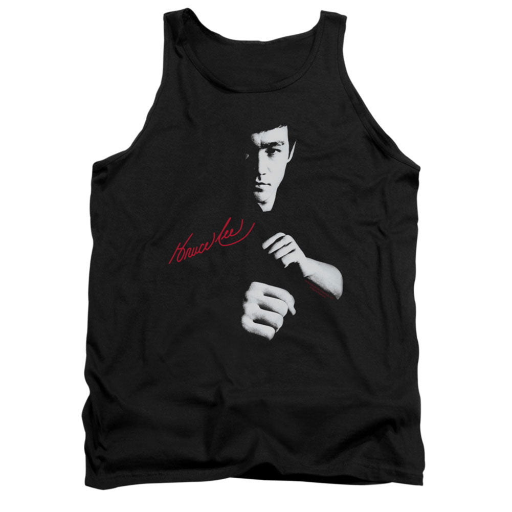 Bruce Lee The Dragon Awaits Mens Tank