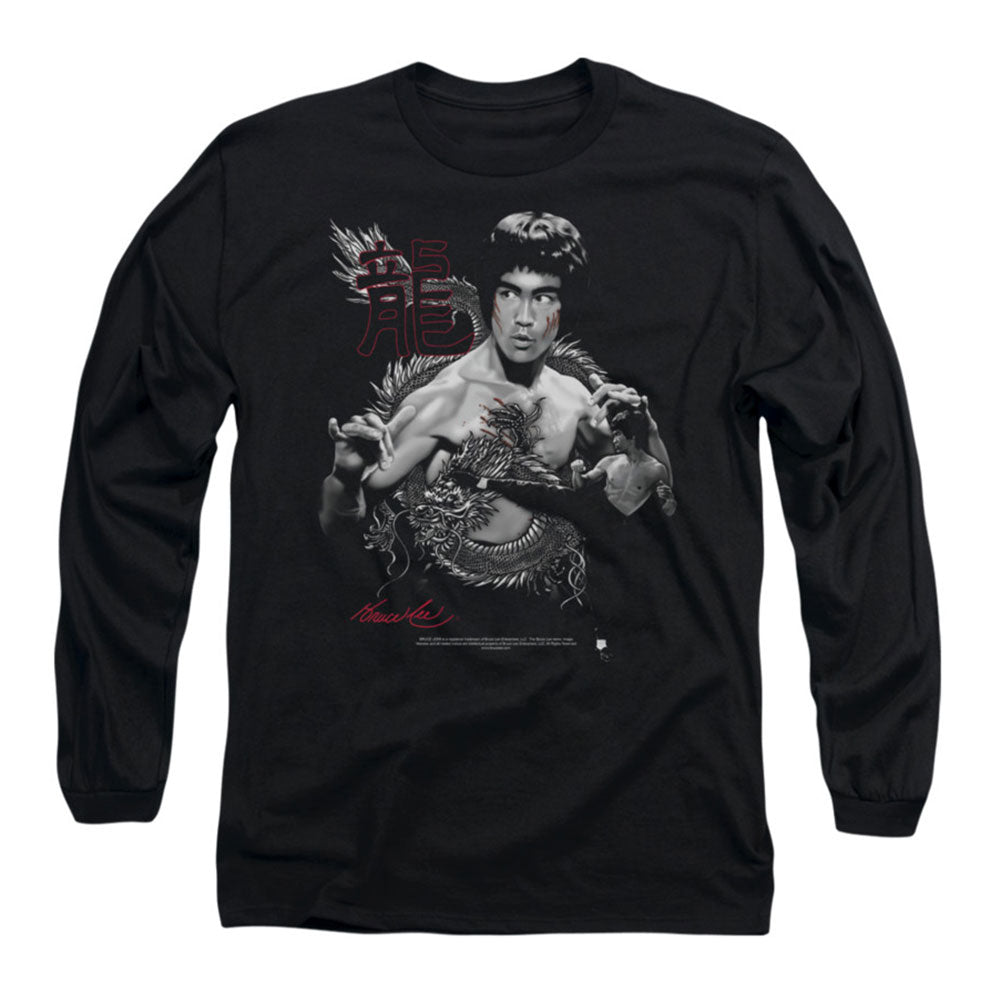 Bruce Lee The Dragon Long Sleeve Front