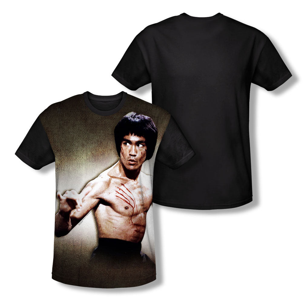 Bruce Lee Scratched Sublimation T-shirt