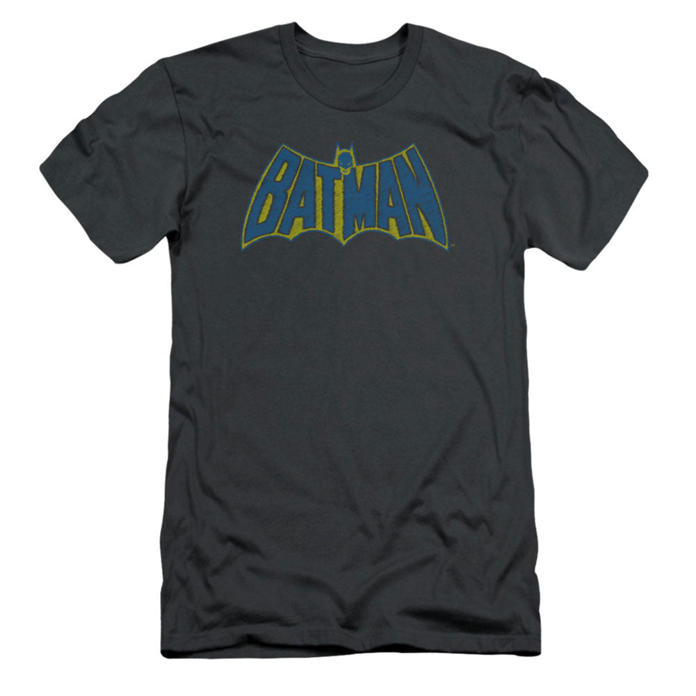 Batman Sketch Logo Slim Fit T-shirt