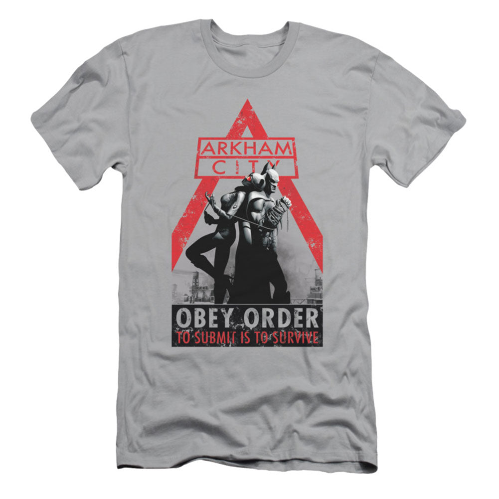 Batman Obey Order Slim Fit T-shirt Front