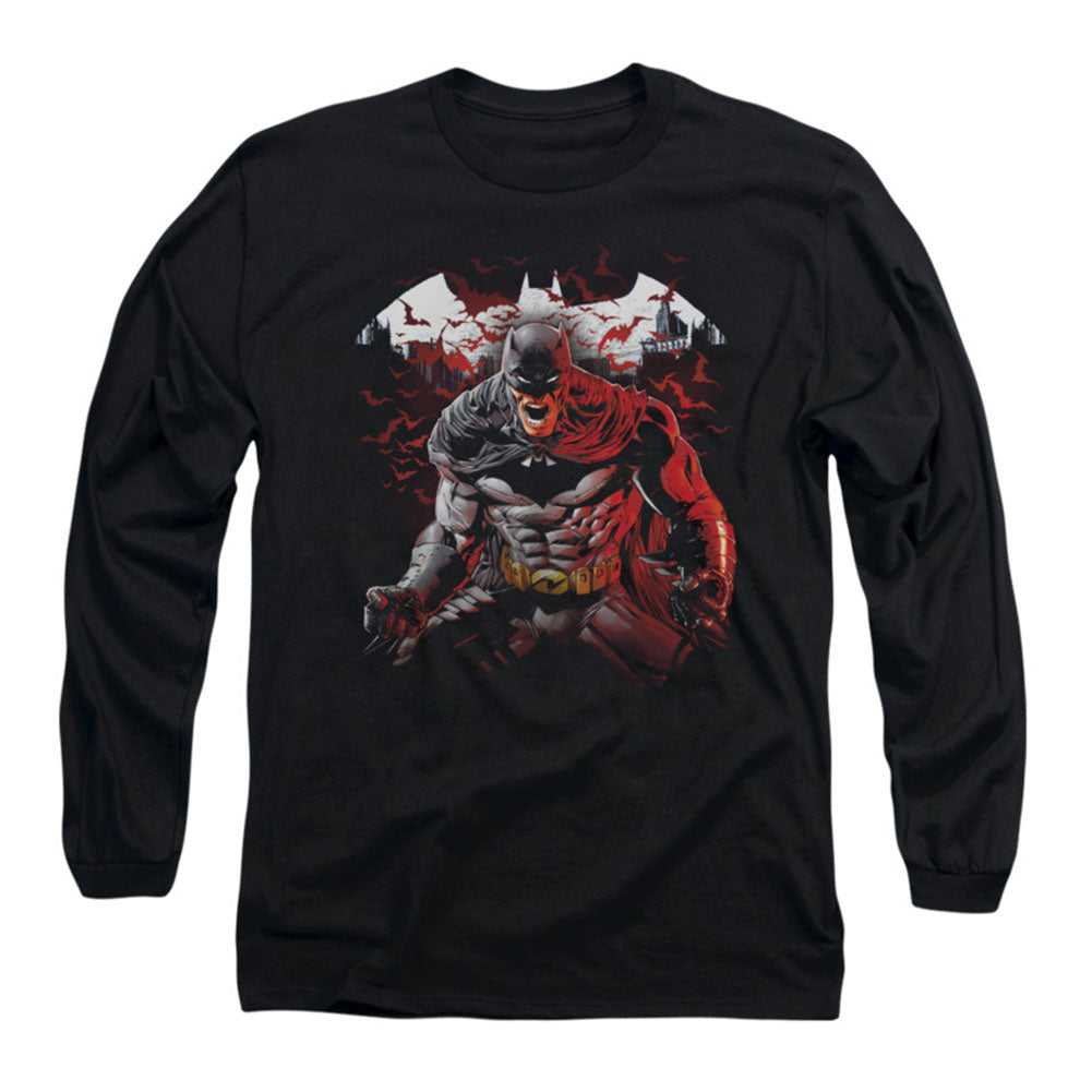 Batman Raging Bat Long Sleeve