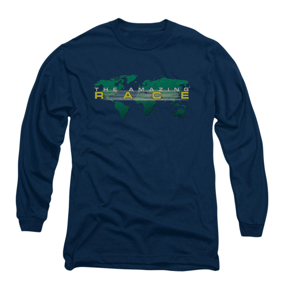 Amazing Race Around The World Long Sleeve Front