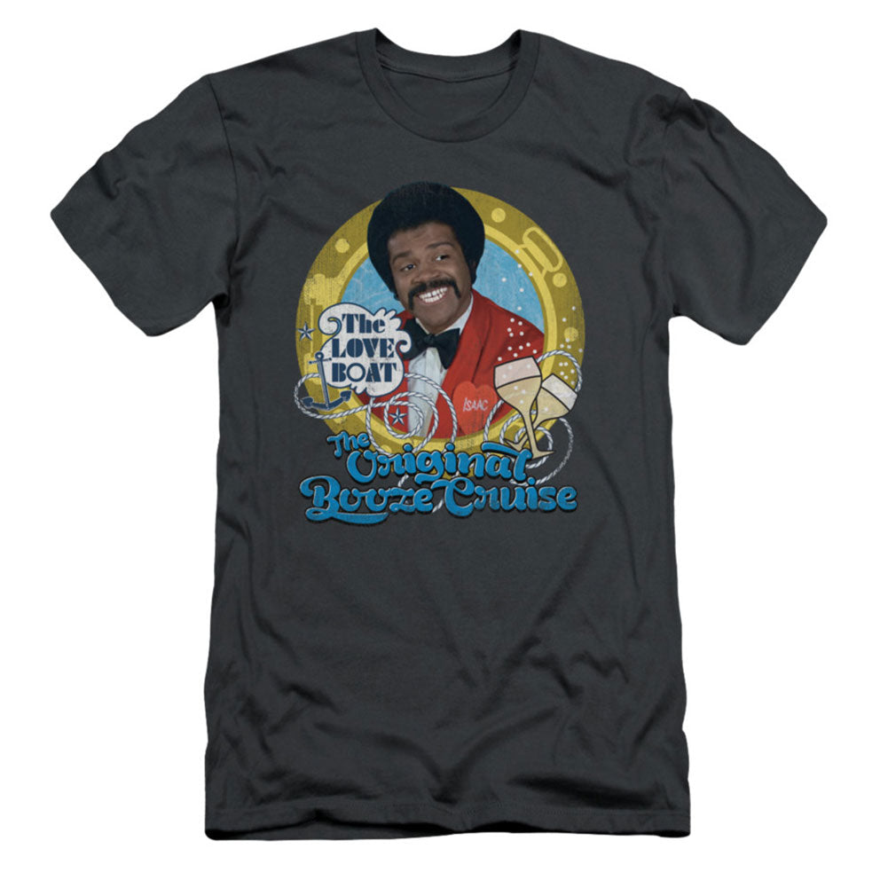 Love Boat Original Booze Cruise Slim Fit T-shirt Front