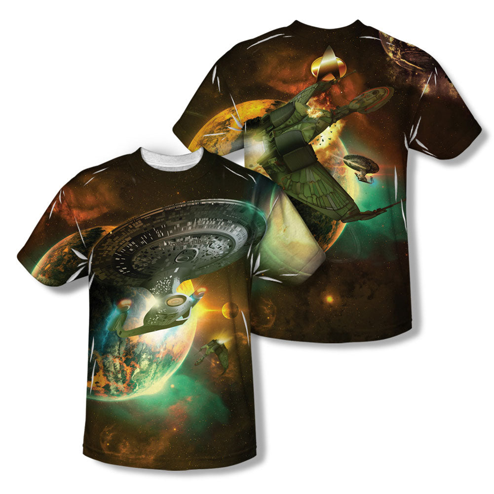 Star Trek Battle Ships Sublimation T-shirt