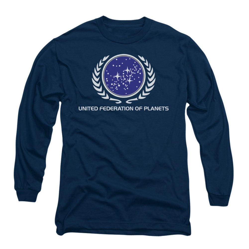 Star Trek United Federation Logo Long Sleeve Front