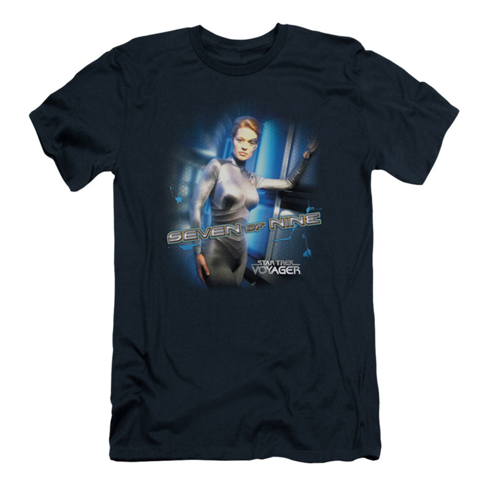 Star Trek Seven Of Nine Slim Fit T-shirt Front