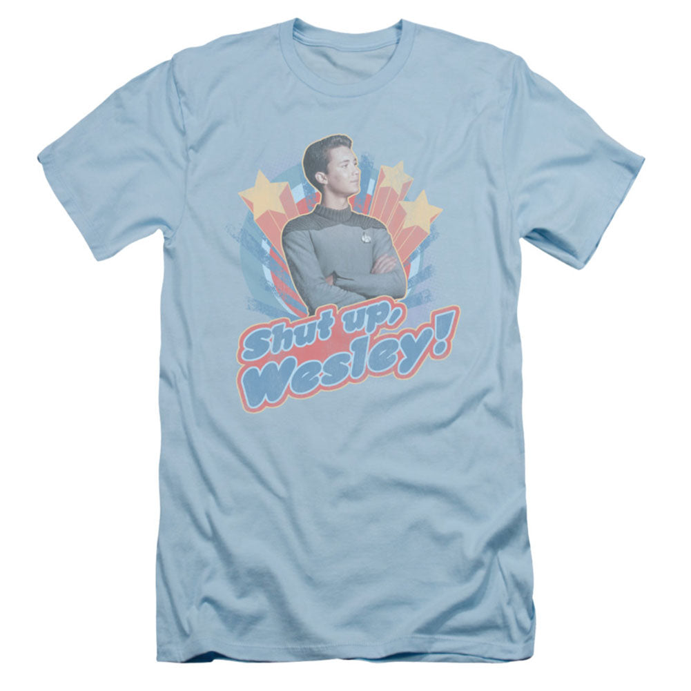 Star Trek Shut Up Wesley Slim Fit T-shirt