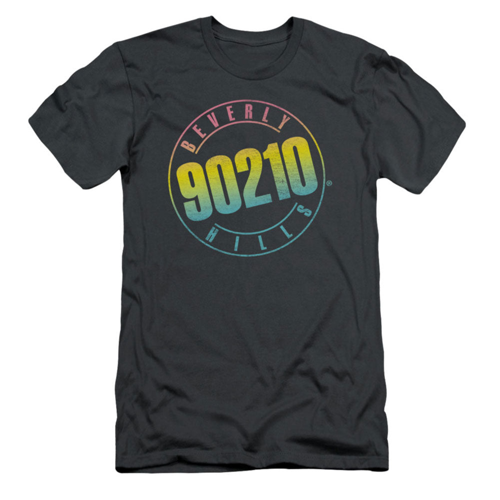 90210 Color Blend Logo Slim Fit T-shirt Front