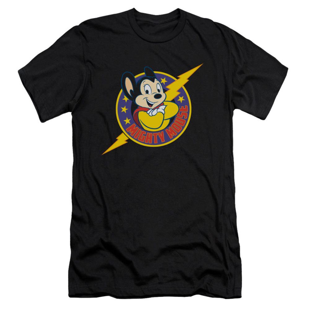 Mighty Mouse Mighty Hero Slim Fit T-shirt Front