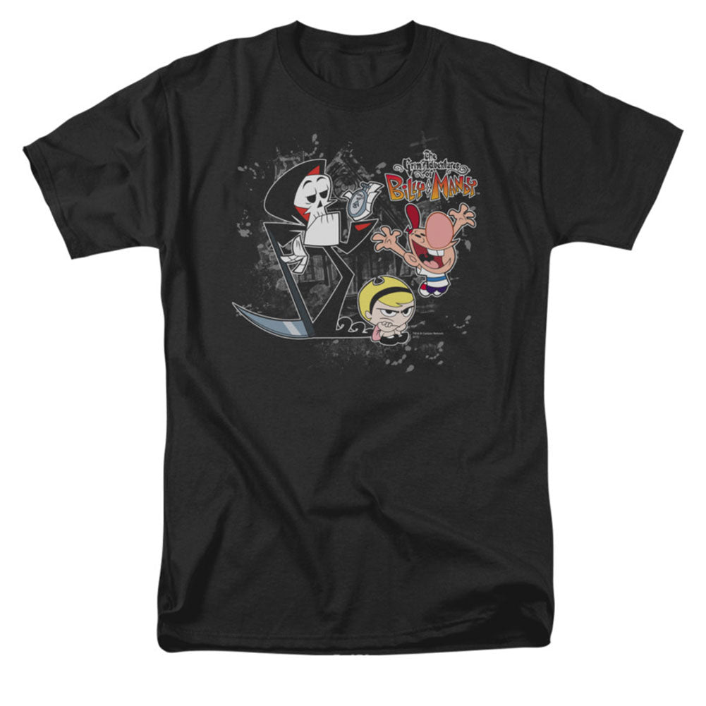 Billy & Mandy Splatter Cast T-shirt Front