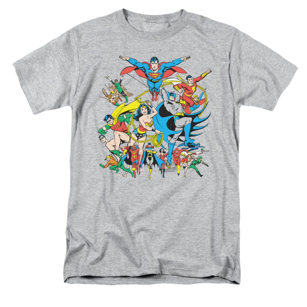 DC Comics Justice League Assemble T-shirt Front