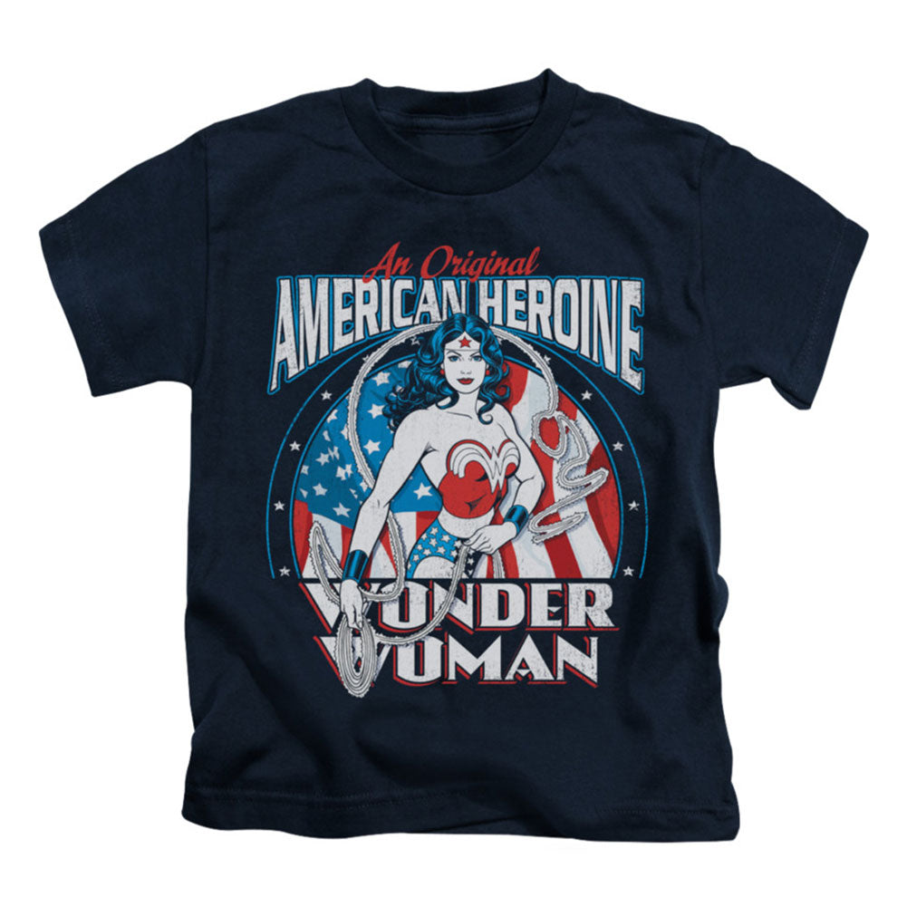 DC Comics American Heroine Childrens T-shirt Front