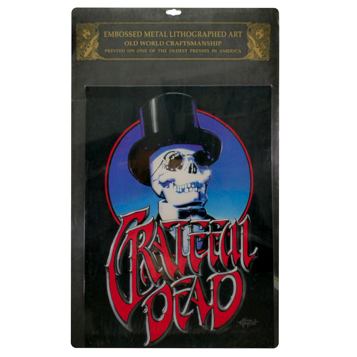 Grateful Dead Tin Concert Sign Front