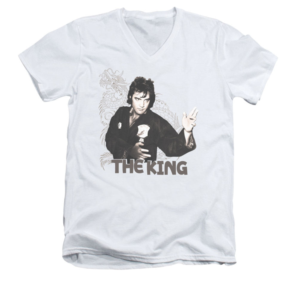 Elvis Presley Fighting King Slim Fit T-shirt Front