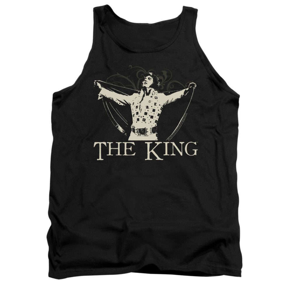 Elvis Presley Ornate King Mens Tank