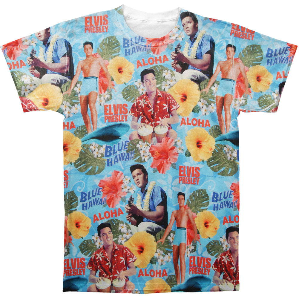 Elvis Presley Surf's Up Sublimation T-shirt